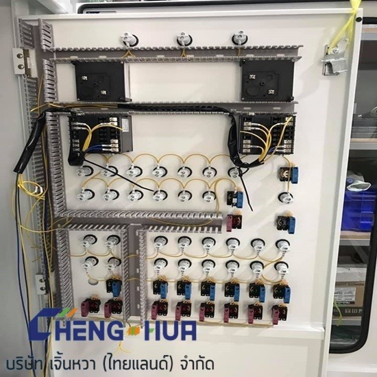 ตู้ควบคุมไฟฟ้า Control System - ผลิตติดตั้งระบบพ่นสีอุตสาหกรรม ออกแบบระบบห้องพ่นสีครบวงจร เจิ้นหวา (ไทยแลนด์)